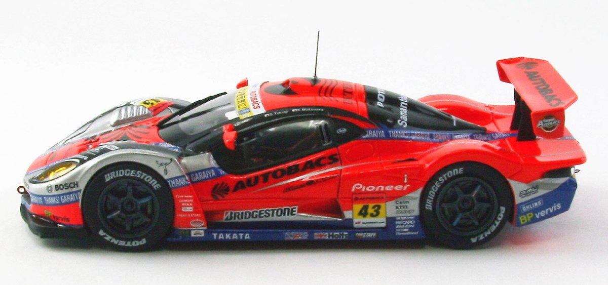 EBBRO 44748 Arta Garayia Super Gt300 2012 Last Race No.43 Resin Model 1/43 Scale- Japan Figure Store - #1 Bring To You The Best Japanese Goods