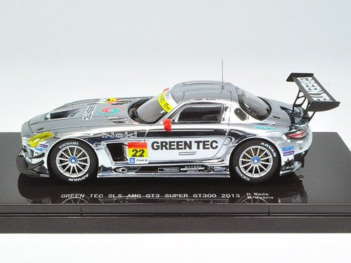 EBBRO 44932 Mercedes-Benz Green Tec Sls Amg Gt3 Super Gt300 2013 #22 1/43 Scale- Japan Figure Store - #1 Bring To You The Best Japanese Goods