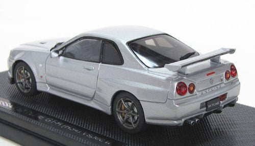 EBBRO 44150 Nissan Skyline Gt-R R34 Vspec Silver 1/43 Scale- Japan Figure Store - #1 Bring To You The Best Japanese Goods