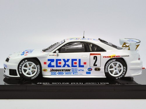 EBBRO 44253 Zexel Skyline Jgtc 1998 Ldf White 1/43 Scale- Japan Figure Store - #1 Bring To You The Best Japanese Goods