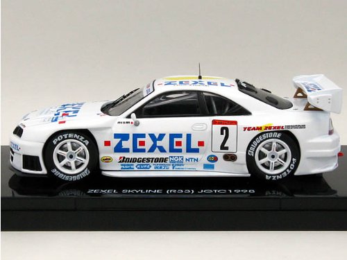 EBBRO 44193 Zexel Skyline Jgtc 1998 White 1/43 Scale- Japan Figure Store - #1 Bring To You The Best Japanese Goods