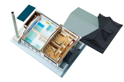 Tomytec Japan Eco-Lake Md04 Micro Doll House Public Bath Diorama Supplies- Japan Figure Store - #1 Bring To You The Best Japanese Goods