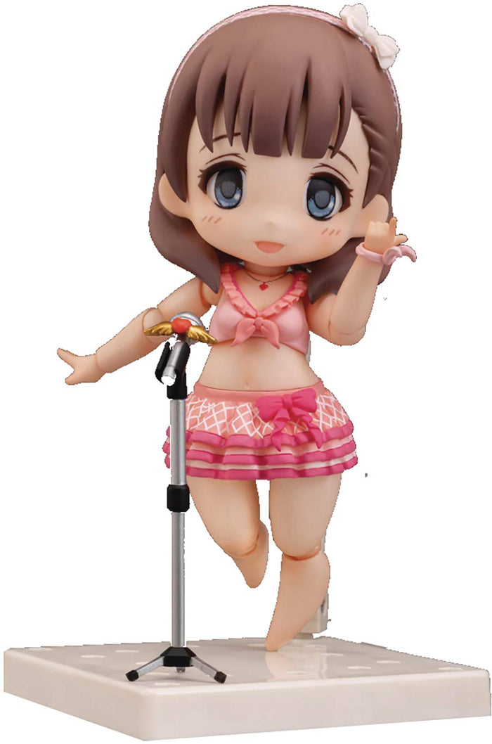 Emu Toys Deformed Action Figure Fiddle Vol.2 The Idolmaster Cinderella Girls Theater Mayu Sakuma Swimsuit Ver. Height Approx 130Mm Pvc/Abs Painted Action Figure- Japan Figure Store - #1 Bring To You The Best Japanese Goods