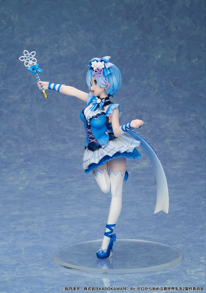 Emu Toys Re: Life In A Different World From Zero, Rem, Magical Girl Version, 1/7 Scale, Pvc/Abs Pre-Painted Complete Figure- Japan Figure Store - #1 Bring To You The Best Japanese Goods