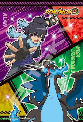 Ensky 300 Piece Jigsaw Puzzle Pokemon Alan Mega Charizard X (26 X 38 Cm When Completed) 300-1962- Japan Figure Store - #1 Bring To You The Best Japanese Goods