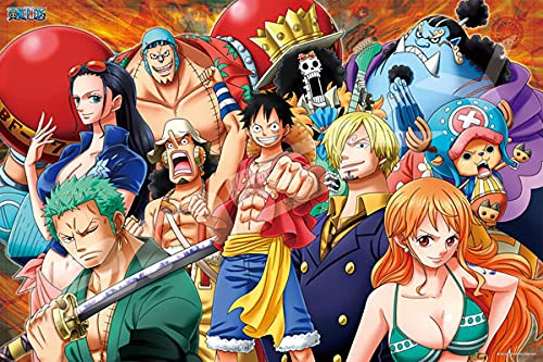 Ensky 1000 Piece Puzzle - One Piece Pirate Straw Hat Pirates 1000-587- Japan Figure Store - #1 Bring To You The Best Japanese Goods