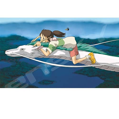 Ensky 208-206 Jigsaw Puzzle Studio Ghibli Spirited Away Riding On Haku (208 Pieces) Paper Puzzle- Japan Figure Store - #1 Bring To You The Best Japanese Goods
