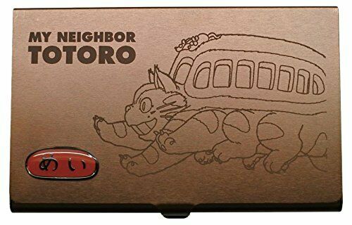 Ensky My Neighbor Totoro Cat Bus Metal Card Case 12 Dark Brown- Japan Figure Store - #1 Bring To You The Best Japanese Goods