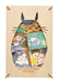 ENSKY Paper Theater Pt-Wl12 Wood Style Studio Ghibli My Neighbor Totoro- Japan Figure Store - #1 Bring To You The Best Japanese Goods