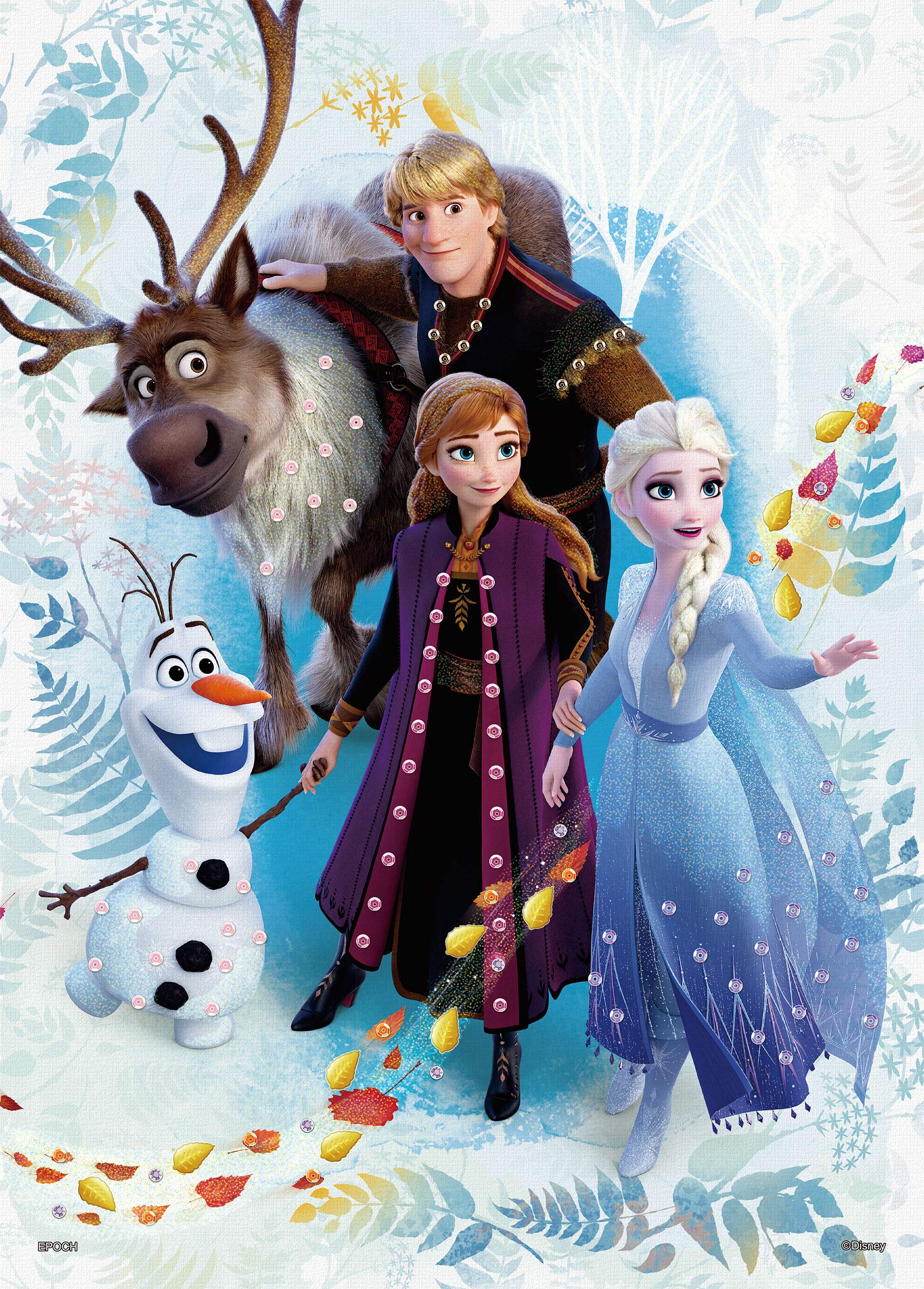 Epoch 500pc Disney Frozen Journey Jigsaw Puzzle (38x53cm)- Japan Figure Store - #1 Bring To You The Best Japanese Goods
