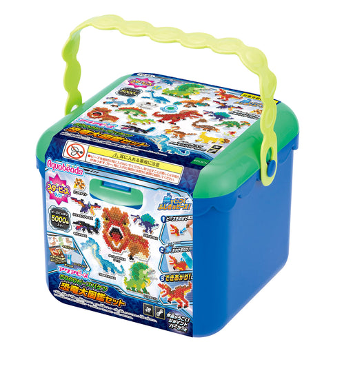 Epoch Aq-E01 5000 Bead Bucket Dinosaur Encyclopedia Set- Japan Figure Store - #1 Bring To You The Best Japanese Goods