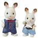 Epoch Calico Critters Family Dressup Set Navy & Light Blue Td-01- Japan Figure Store - #1 Bring To You The Best Japanese Goods