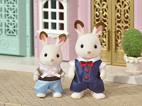 Epoch Calico Critters Family Dressup Set Navy & Light Blue Td-01- Japan Figure Store - #1 Bring To You The Best Japanese Goods