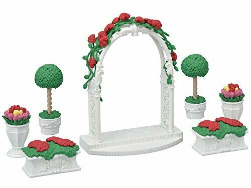 Epoch Rose Arch Flower Pot Set Sylvanian Families - Japan Figure