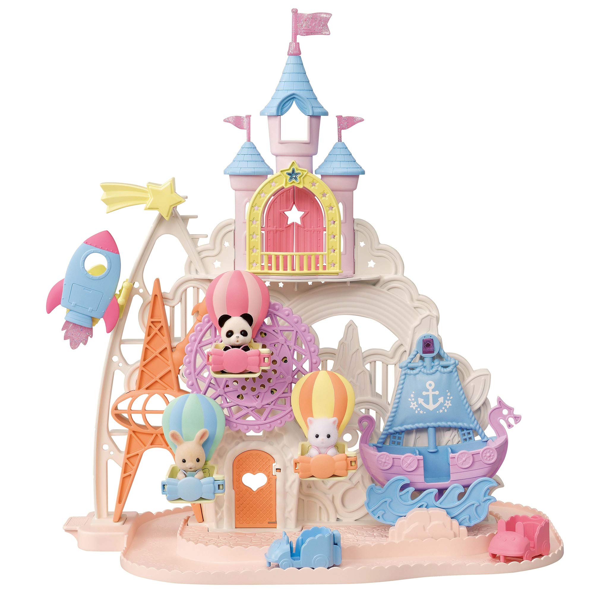 Epoch Sylvanian Families Amusement Park Castle Yumeiro Yuenchi Co-66- Japan Figure Store - #1 Bring To You The Best Japanese Goods