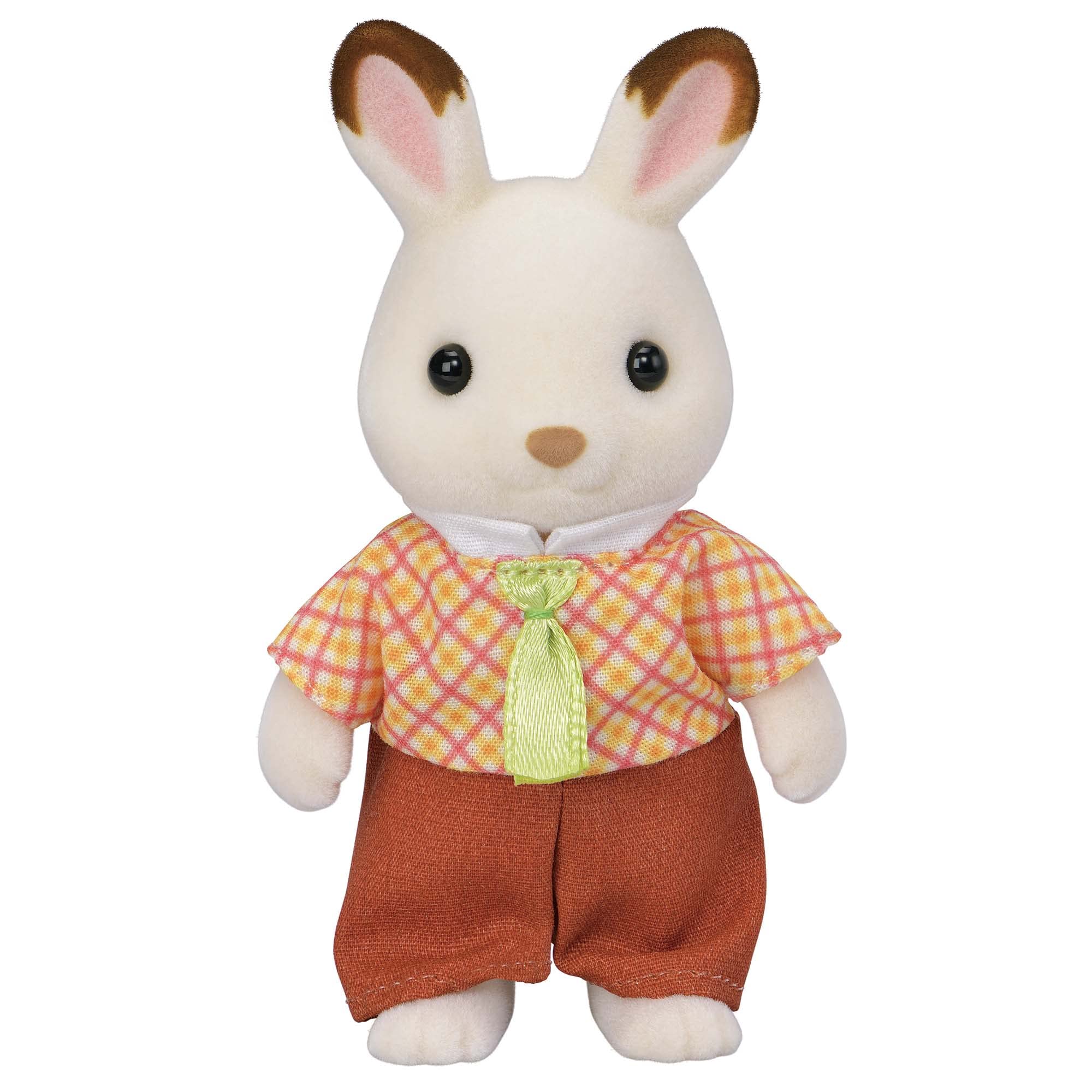 Epoch U-100 Sylvanian Families Chocolate Rabbit Father Doll- Japan Figure Store - #1 Bring To You The Best Japanese Goods