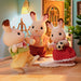 Epoch U-100 Sylvanian Families Chocolate Rabbit Father Doll- Japan Figure Store - #1 Bring To You The Best Japanese Goods