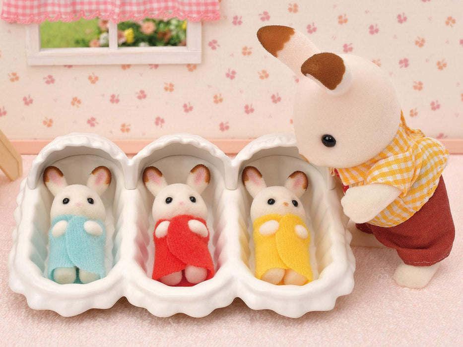 Epoch Sylvanian Families Chocolate Rabbit Doll with Furniture Set- Japan Figure Store - #1 Bring To You The Best Japanese Goods
