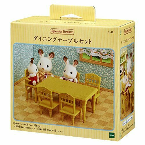 Epoch Sylvanian Families Furniture Dining Table Set Mosquito- Japan Figure Store - #1 Bring To You The Best Japanese Goods