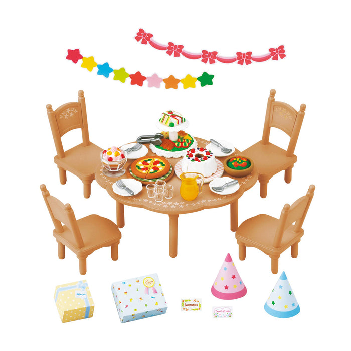 Epoch Sylvanian Families Home Party Furniture Set- Japan Figure Store - #1 Bring To You The Best Japanese Goods