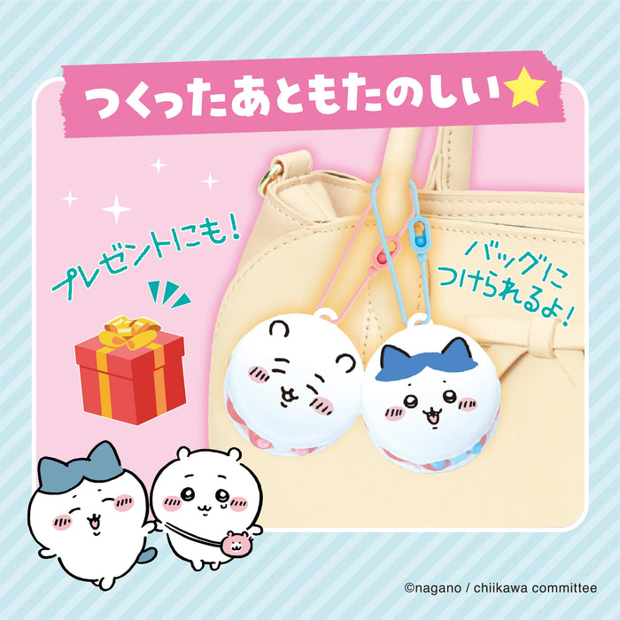 Epoch Whipple Chiikawa Macaron Toy Set W-123 Pastry Chef Decoration for Ages 8+- Japan Figure Store - #1 Bring To You The Best Japanese Goods