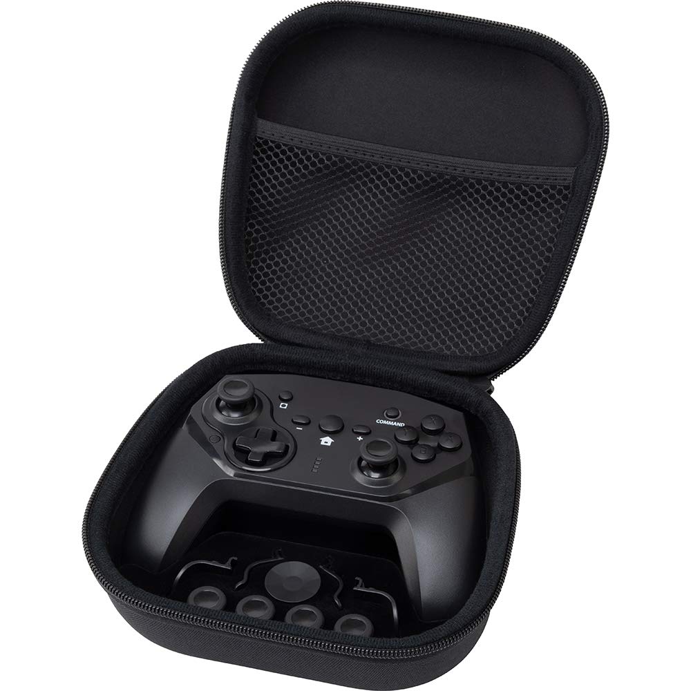 Cyber Gadget Gyro Controller Pro Wireless Type (For Switch) Black - Switch w/ Rapid Fire/Rear Button & Dedicated Case- Japan Figure Store - #1 Bring To You The Best Japanese Goods