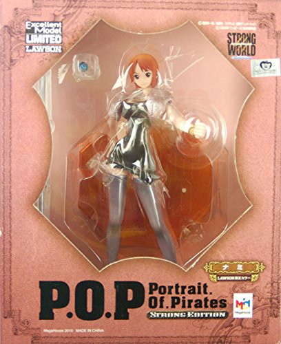 Megahouse 1/8 Nami Figure - Japan Model Portrait.Of.Pirates One Piece Strong Edition Color Ver. (Lawson)- Japan Figure Store - #1 Bring To You The Best Japanese Goods