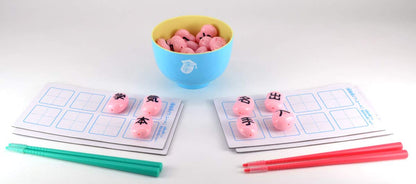 Eyeup Learning Chopstick Manners Bean Game Kanji- Japan Figure Store - #1 Bring To You The Best Japanese Goods