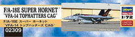 F/a-18e Super Hornet 'vfa-14 Tophatters Cag' Plastic Model- Japan Figure Store - #1 Bring To You The Best Japanese Goods