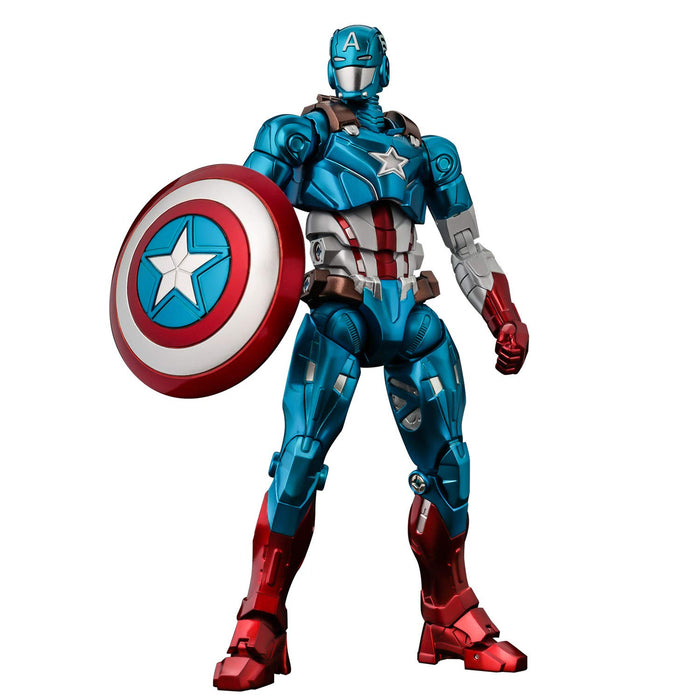 Fighting Armor Captain America (Resale) Non-Scale Abs Die-Cast Painted Finished Product Action Figure- Japan Figure Store - #1 Bring To You The Best Japanese Goods