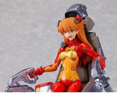 Figma 084 Evangelion 2.0 Shikinami Asuka Langley Test Plugsuit Ver. Figure- Japan Figure Store - #1 Bring To You The Best Japanese Goods