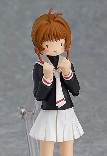 Figma 265 Sakura Kinomoto School Uniform Ver. Figure Max Factory- Japan Figure Store - #1 Bring To You The Best Japanese Goods