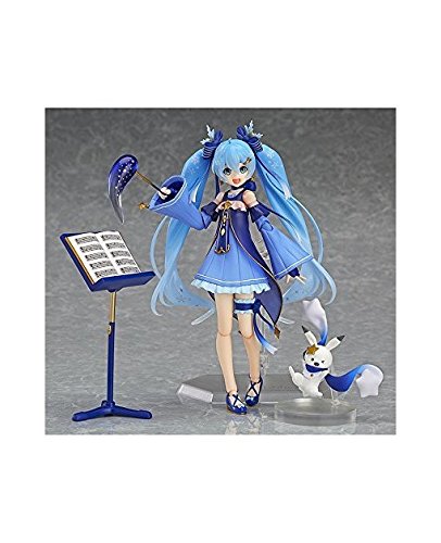 Good Smile Company Figma Hatsune Miku Snow Miku Twinkle Snow Figure Japan- Japan Figure Store - #1 Bring To You The Best Japanese Goods