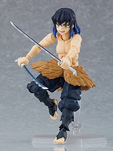 Figma Demon Blade Inosuke Hashibira Non-Scale Abs Pvc Painted Movable Figure Normal Edition- Japan Figure Store - #1 Bring To You The Best Japanese Goods