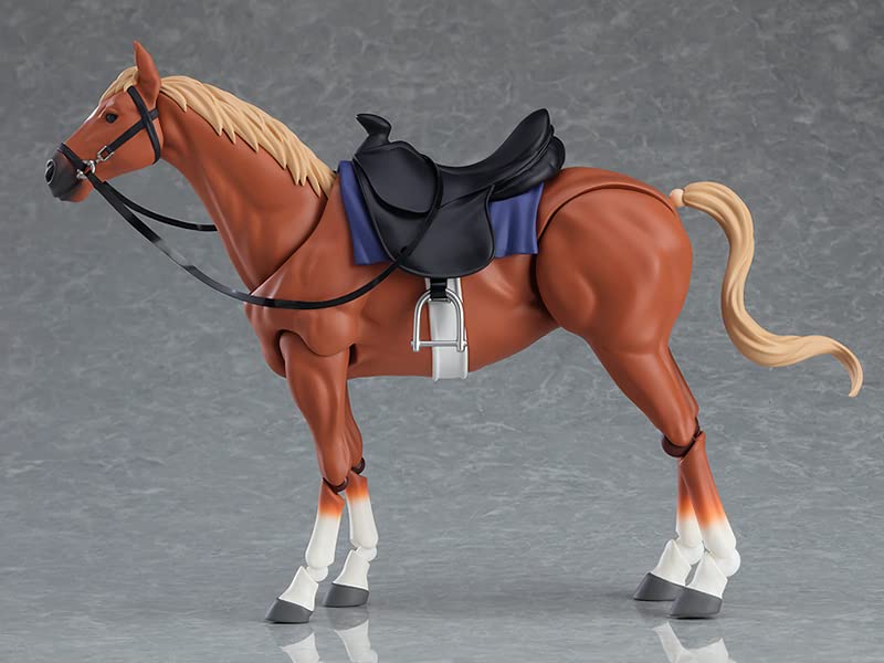 MAX FACTORY Figma Horse Ver. 2 Light Chestnut- Japan Figure Store - #1 Bring To You The Best Japanese Goods