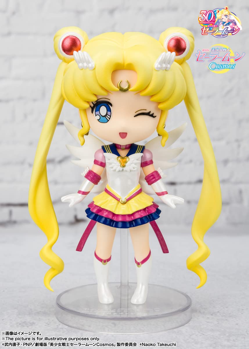 BANDAI Figuarts Mini Eternal Sailor Moon -Cosmos Edition- Sailor Moon Cosmos- Japan Figure Store - #1 Bring To You The Best Japanese Goods