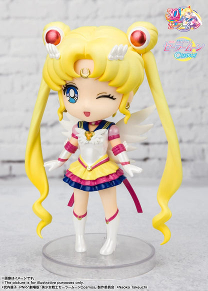 BANDAI Figuarts Mini Eternal Sailor Moon -Cosmos Edition- Sailor Moon Cosmos- Japan Figure Store - #1 Bring To You The Best Japanese Goods