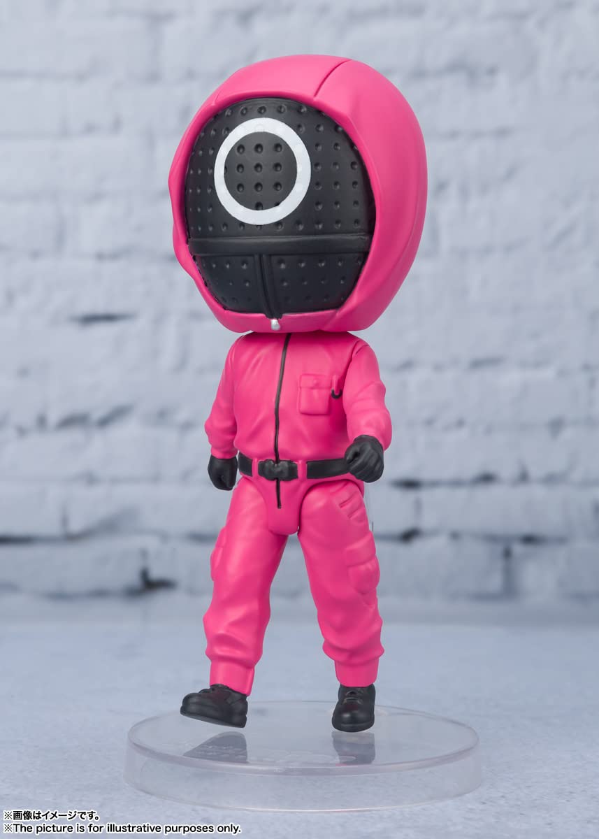 Bandai Spirits S.H.Figuarts Squid Game Mini Mask Worker - Japanese Painted Action Figure- Japan Figure Store - #1 Bring To You The Best Japanese Goods