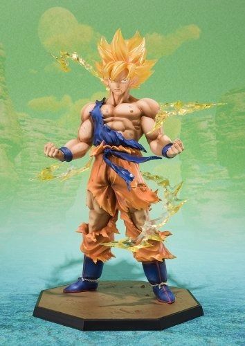 Figuarts Zero Dragon Ball Z Super Saiyan Son Gokou Pvc Figure Bandai- Japan Figure Store - #1 Bring To You The Best Japanese Goods