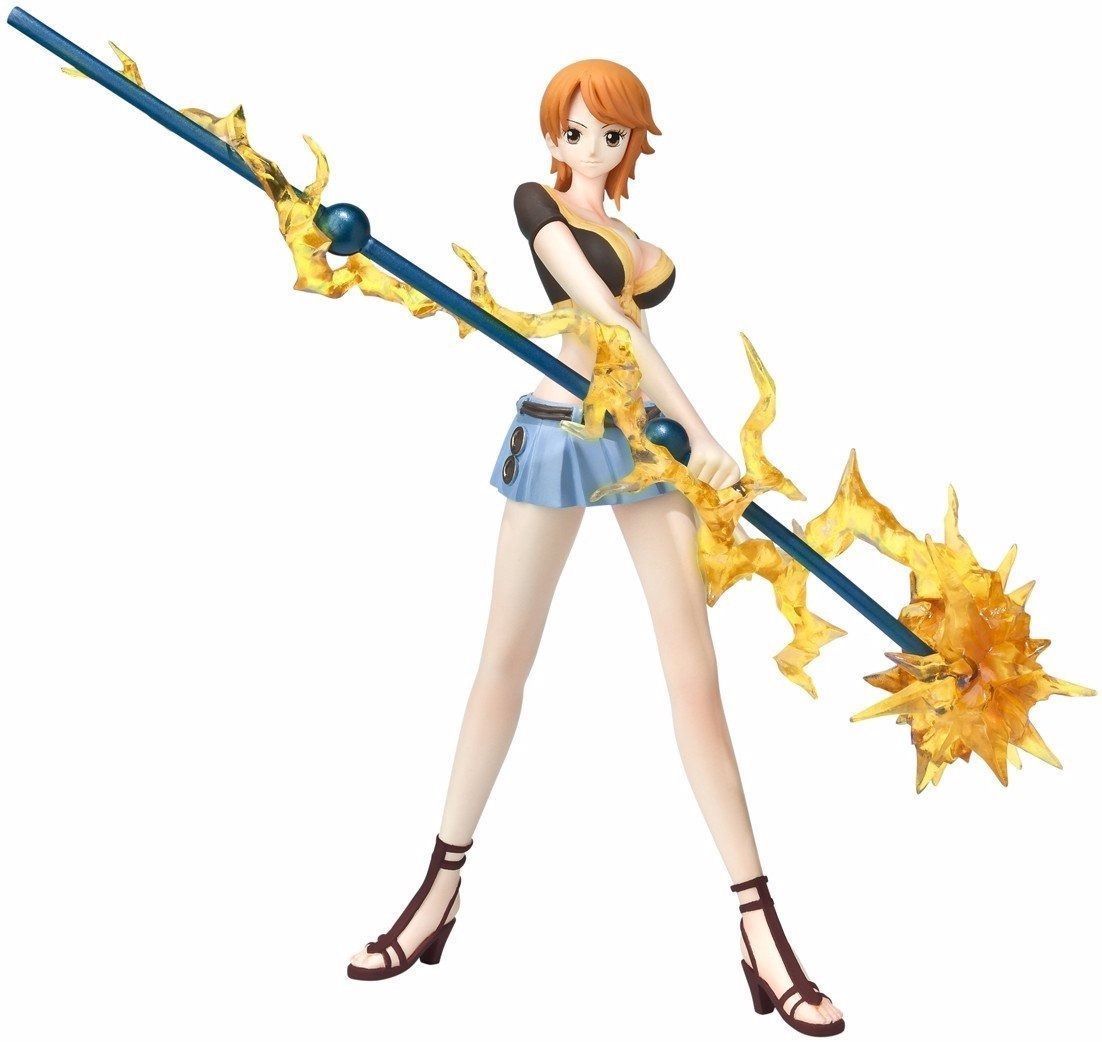 Figuarts Zero One Piece Nami Battle Ver Pvc Figure Bandai Tamashii Nations Japan- Japan Figure Store - #1 Bring To You The Best Japanese Goods