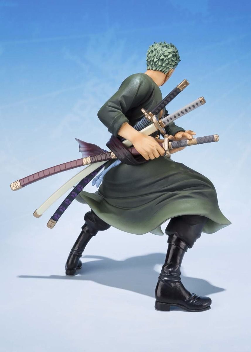 Figuarts Zero One Piece Roronoa Zoro 5th Anniversary Edition Pvc Figure Bandai- Japan Figure Store - #1 Bring To You The Best Japanese Goods