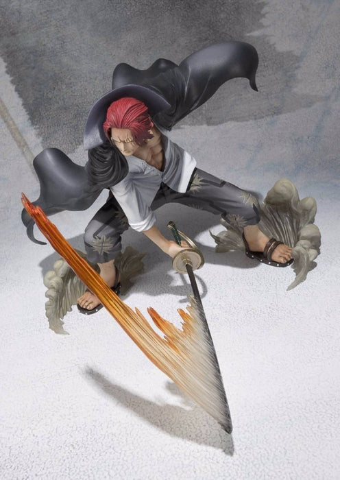 Figuarts Zero One Piece Shanks Battle Ver Pvc Figure Bandai Tamashii Nations- Japan Figure Store - #1 Bring To You The Best Japanese Goods