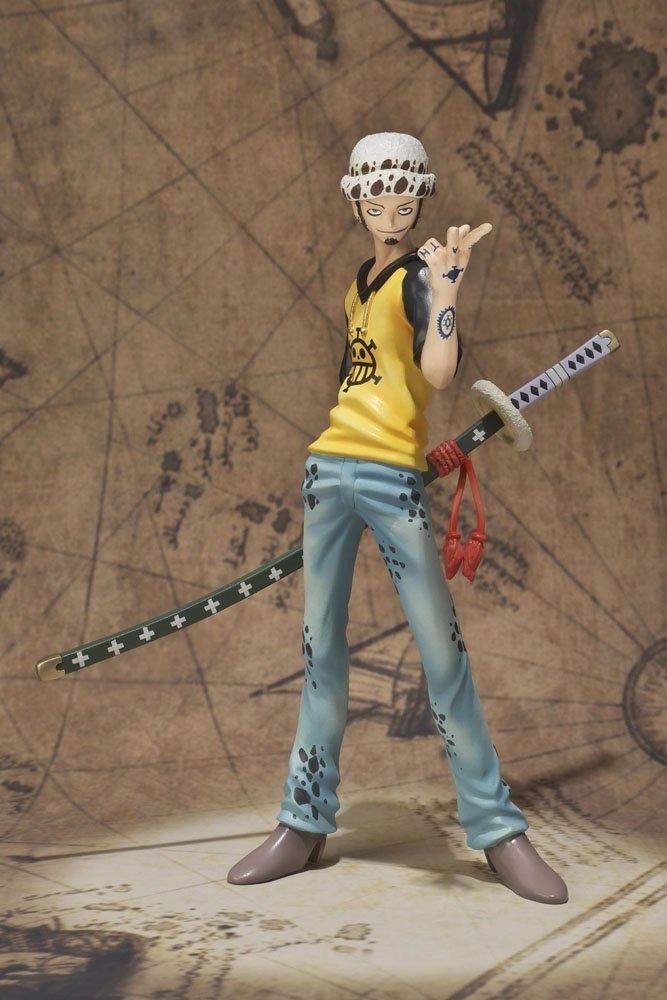 Figuarts Zero One Piece Trafalgar Law Pvc Figure Bandai Tamashii Nations Japan- Japan Figure Store - #1 Bring To You The Best Japanese Goods