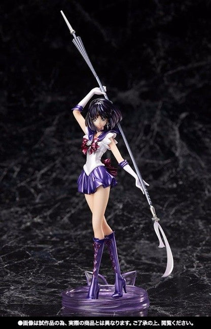 Figuarts Zero Sailor Moon Crystal Sailor Saturn Pvc Figure Bandai- Japan Figure Store - #1 Bring To You The Best Japanese Goods