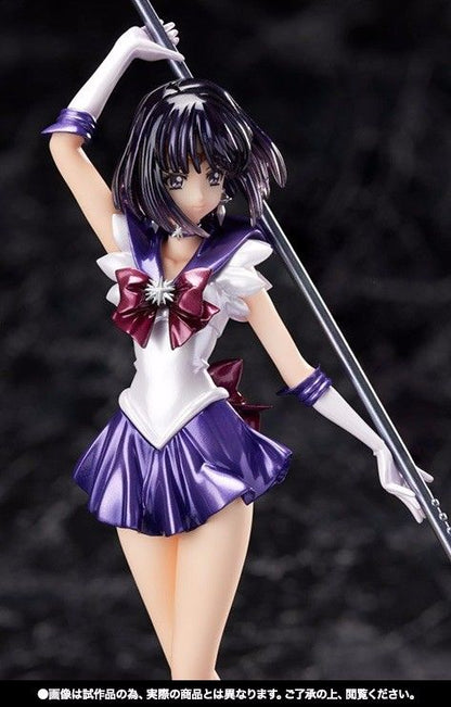 Figuarts Zero Sailor Moon Crystal Sailor Saturn Pvc Figure Bandai- Japan Figure Store - #1 Bring To You The Best Japanese Goods