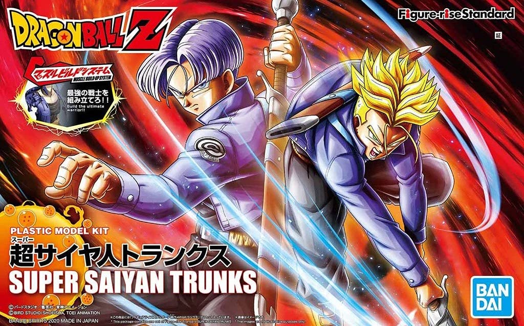 Bandai Spirits Figure Rise Standard Dragon Ball Super Saiyan Trunks Japanese Plastic Model- Japan Figure Store - #1 Bring To You The Best Japanese Goods