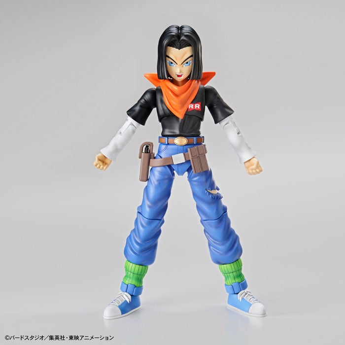 Figure-rise Standard Dragon Ball Android #17 Model Kit Bandai F/s- Japan Figure Store - #1 Bring To You The Best Japanese Goods