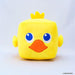 Square Enix Japan Final Fantasy Cube Plush Chocobo M Size- Japan Figure Store - #1 Bring To You The Best Japanese Goods