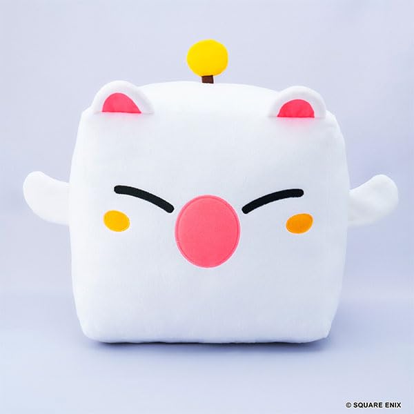 Square Enix Final Fantasy Cube Plush Moogle L Size - Japan- Japan Figure Store - #1 Bring To You The Best Japanese Goods