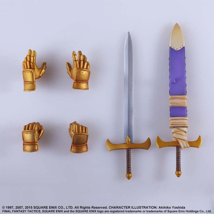 Final Fantasy Tactics Bring Arts Direta Hyral Pvc Painted Movable Figure- Japan Figure Store - #1 Bring To You The Best Japanese Goods